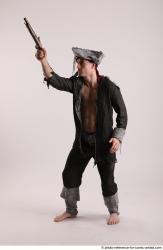 JACK PIRATE STANDING POSE WITH GUN #3